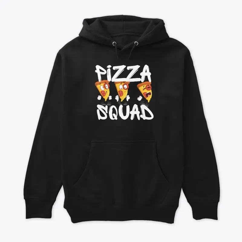 The funny three pizza squad 